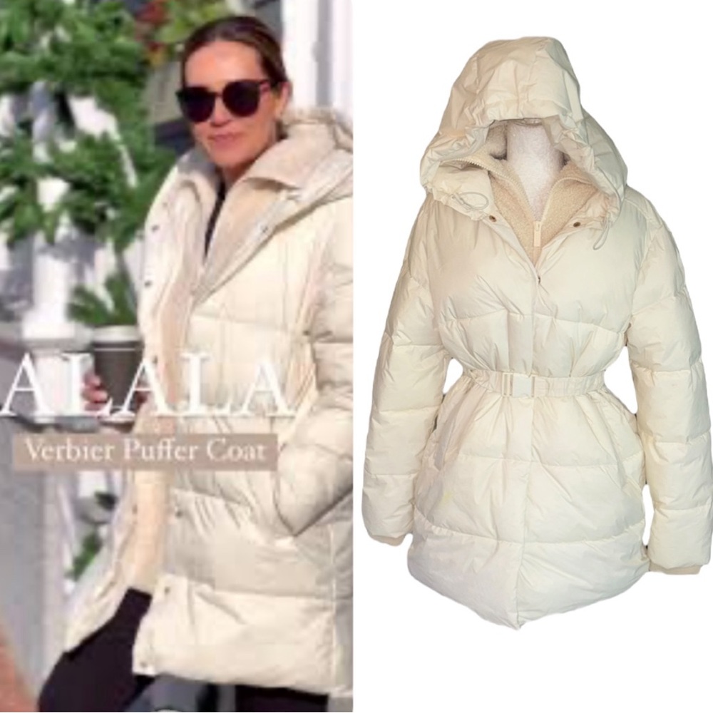 Alala Cream Verbier Puffer Coat